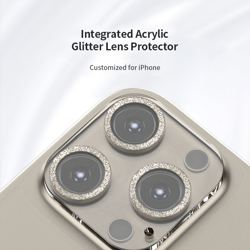 Protecteur d'objectif de caméra arrière en verre, œil d'aigle, pour Iphone 13 14 15 Pro Max 9H, verre acrylique
