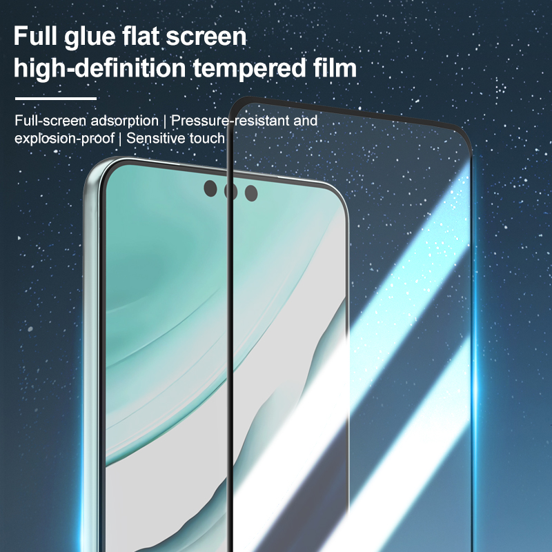 Film trempé Huawei Mate60pro/60Pro+ Film pour téléphone portable Huawei Mate60RS Couverture plein écran Verre complet HD Film diamant anti-chute et anti-empreintes digitales