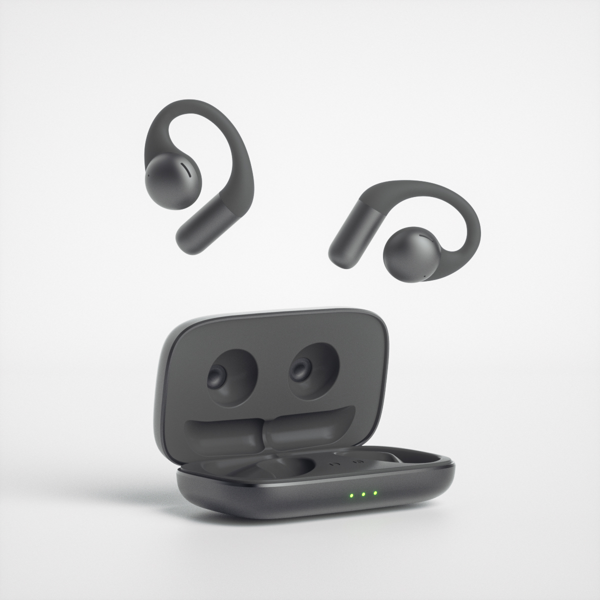 Casque d'oreille Bluetooth sans fil à technologie étanche à oreille ouverte à suppression de bruit OWS personnalisé en usine