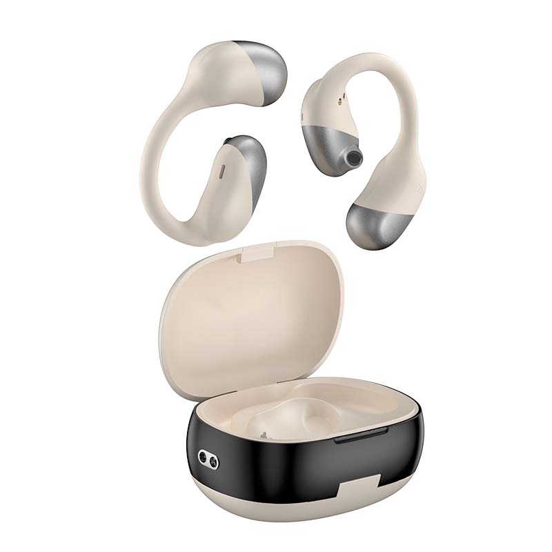 Produits personnalisés Charge rapide Affichage numérique Suppression du bruit OWS Open Smart Wireless Bluetooth Gaming Headset