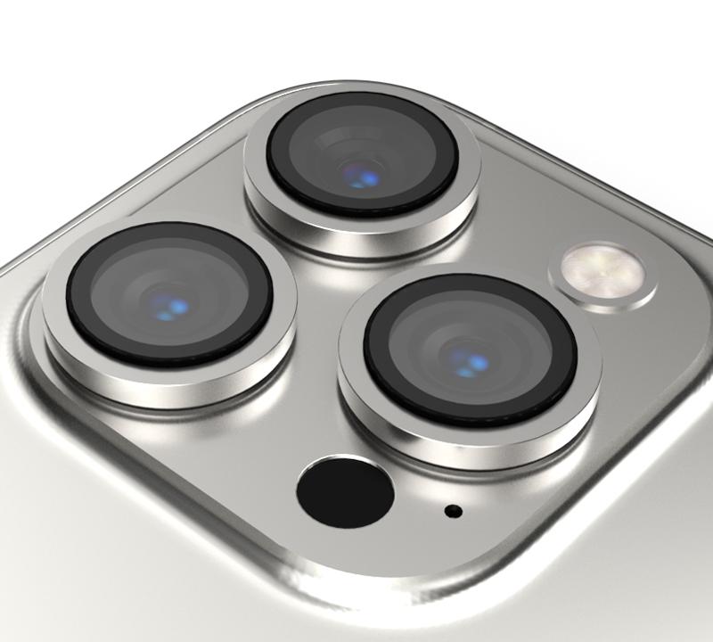 Accessoires de téléphone de haute qualité, protecteur d'objectif à colle complète pour objectifs d'appareil photo Iphone 15 Pro Max