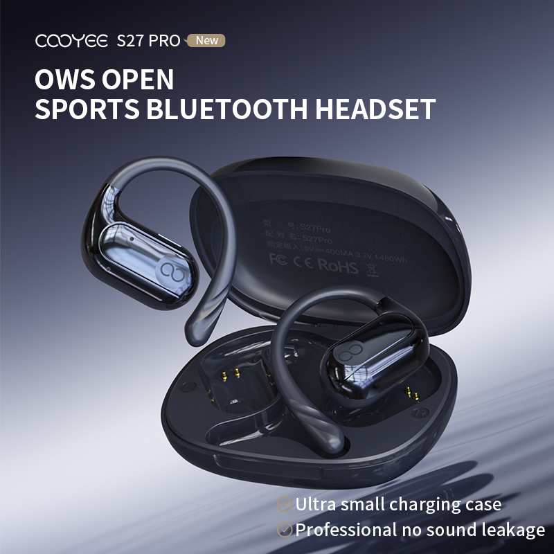 2024 S27Pro vente en gros OWS nouveau casque de sport sans fil Bluetooth écouteurs à oreille ouverte