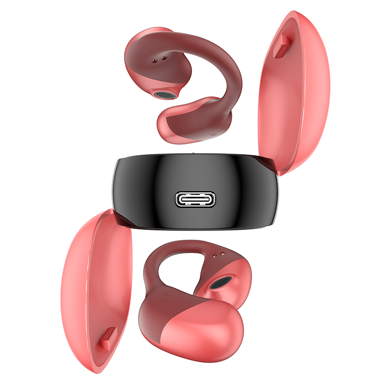 Intelligent Touch Réduction du bruit Stéréo Sound Silicone Earhooks OWS Audio directionnel Open Ear Headphones