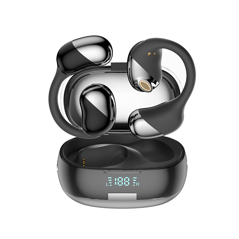 Conception unique avec suppression de bruit personnalisée Surround Stéréo OWS Open Wireless Bluetooth Sports Arabic Headphones